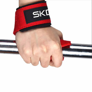 Weightlifting Wrist Straps Strength Training Adjustable